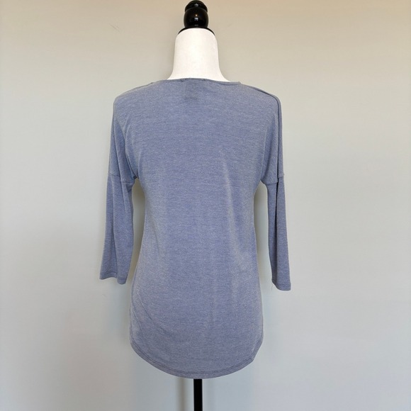 See You Monday Women's Size XS Long Sleeve Top Oversized Loungewear Relaxed Fit - Picture 5 of 8